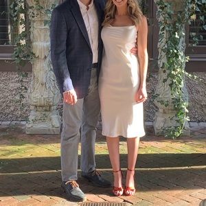 Cloud Hunter silk slip dress. Size XS.